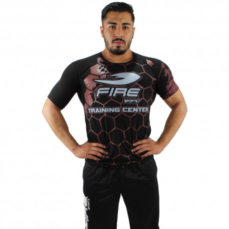 Playera Deportiva Training Center Fire Sports